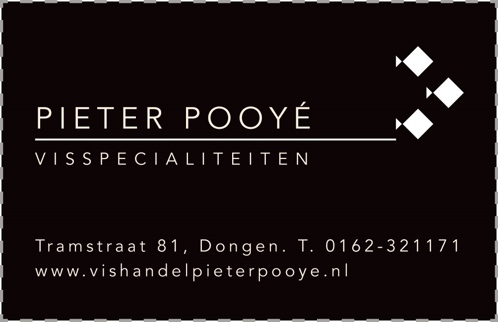 Sponsor DongenIce Pieter Pooyé visspecialiteiten