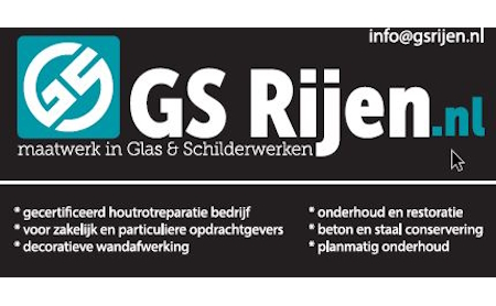 Sponsor DongenIce GS Rijen Maatwerk in glas en schilderwerken