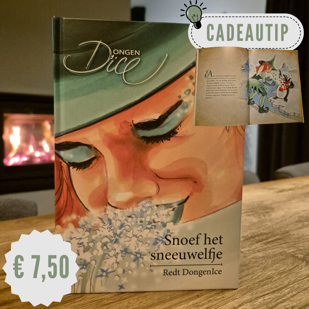 Sprookjesboekje "Snoef het sneeuwelfje"