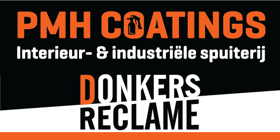 Sponsor DongenIce PMH coatings / Donkers reclame