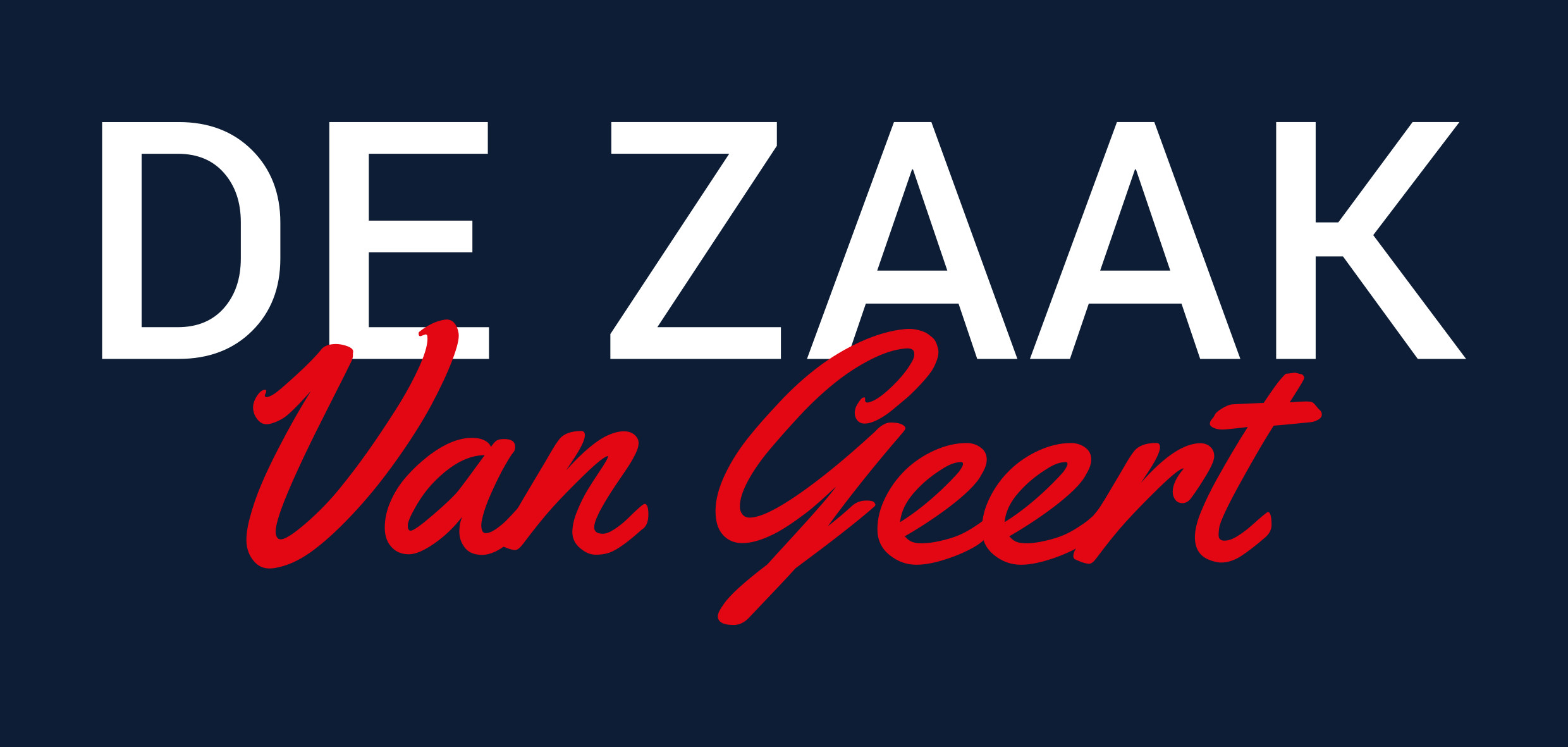 Sponsor DongenIce De Zaak van Geert